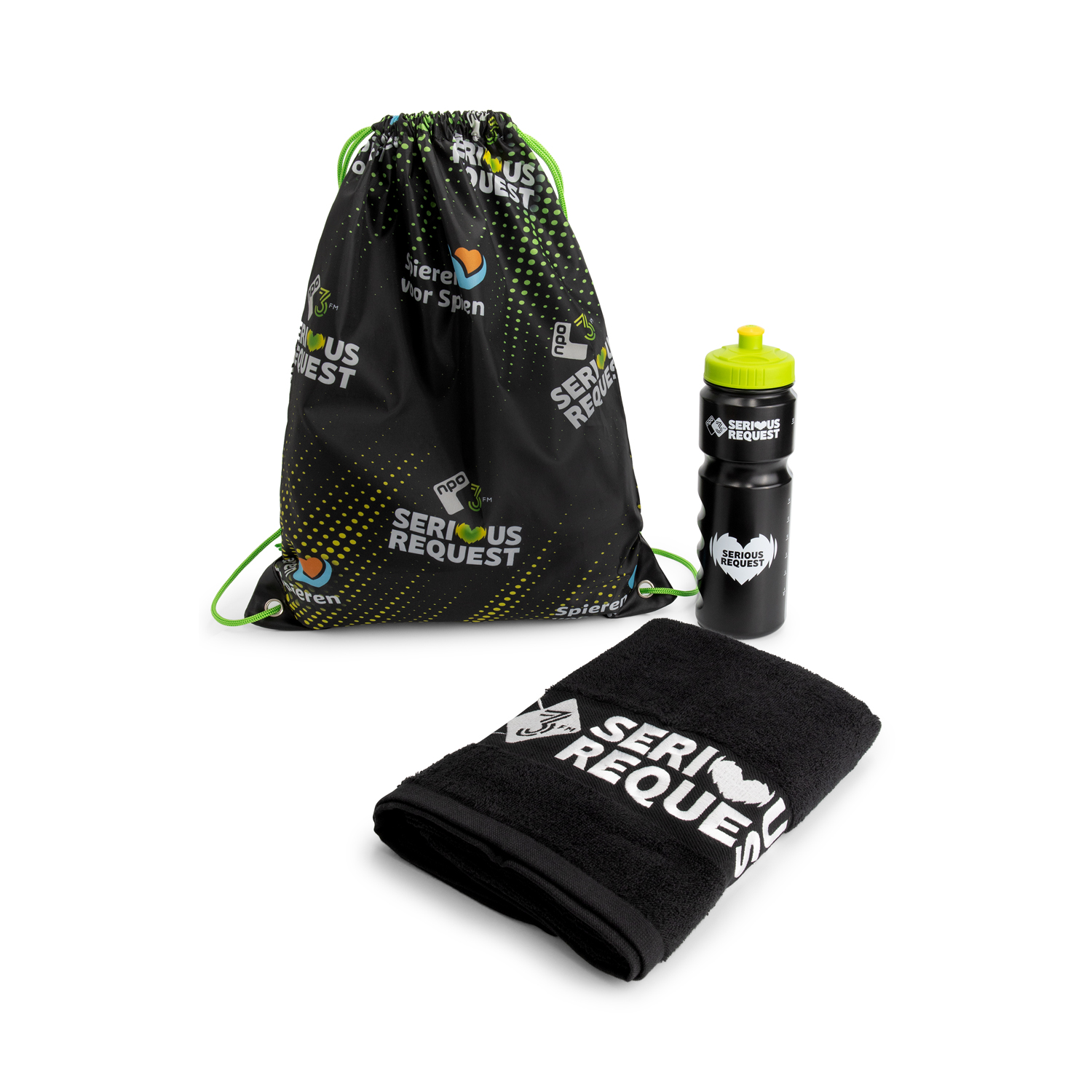 T-shirt + Sportpakket Spieren voor Spieren